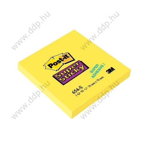 3M Post-it 654S 76x76mm 90lap öntapadós jegyzettömb -FT510093741-