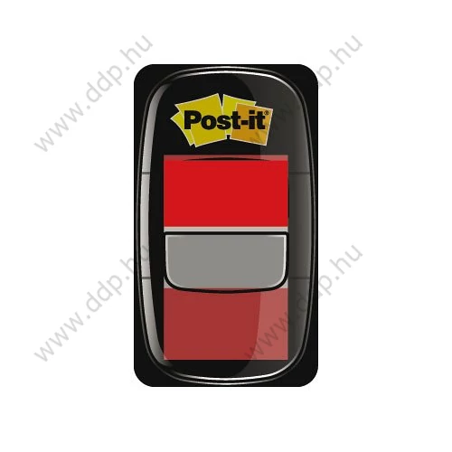 3M Post-it index 680-1 25,4x43,2mm 50címke piros oldaljelölő -70071392719-