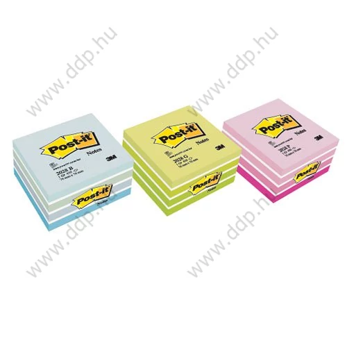3M Post-it 2028B 76x76mm 450lap pasztellkék öntapadós jegyzettömb -FT510093212-