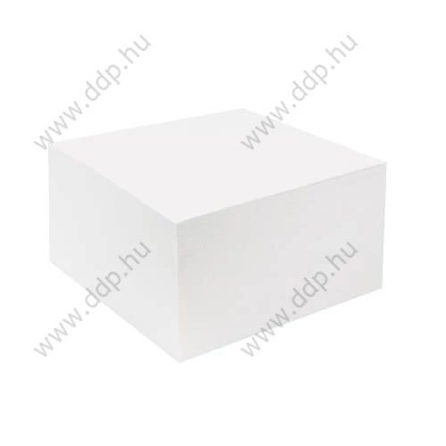 Kockatömb 9x9x5cm fehér ragasztott