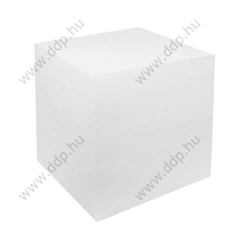 Kockatömb 9x9x9cm fehér ragasztott