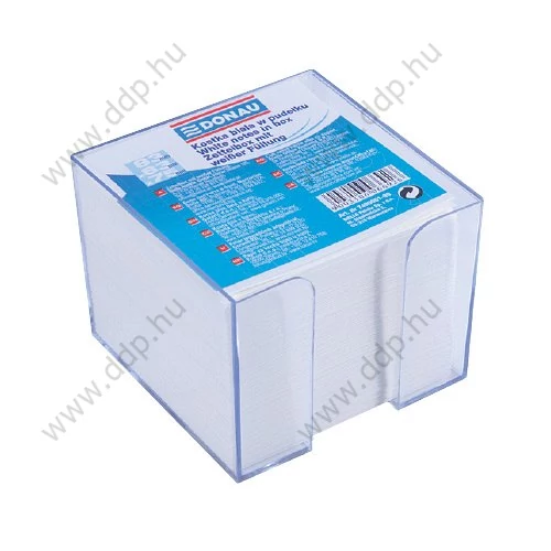 Kockatömb 83x83x75mm fehér box DONAU nem ragasztott -7490001-99-