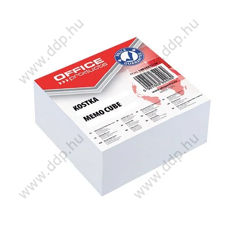 Kockatömb 85x85x40mm fehér ragasztott OFFICE PRODUCTS -14053311-14-