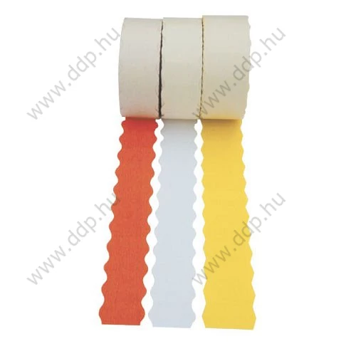 Árazószalag 26x12mm fehér