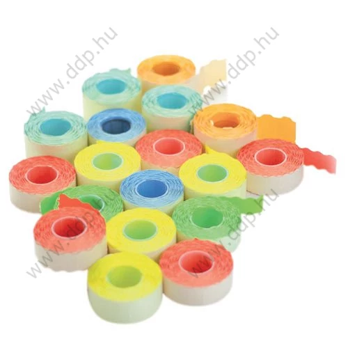 Árazószalag 25x16mm sárga