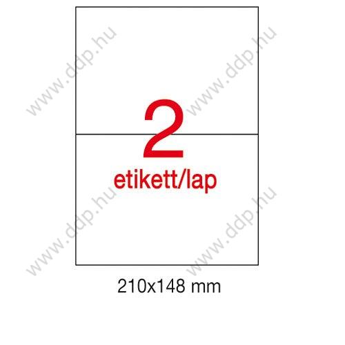 Etikett A1787 148x210mm 500ív Apli