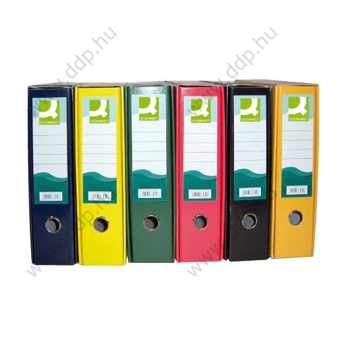 Iratrendező A/4 8cm tokos zöld Q-CONNECT -10807-