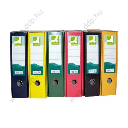 Iratrendező A/4 8cm tokos fehér Q-CONNECT