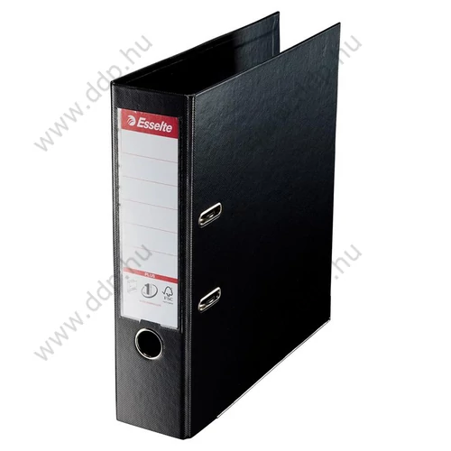 Iratrendező A/4 8cm Jumbo Plus fekete ESSELTE -81187-