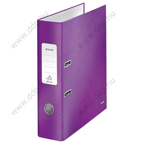 Iratrendező A/4 8cm Leitz WOW 180 fokban nyitható szerkezettel Lila -10050062-