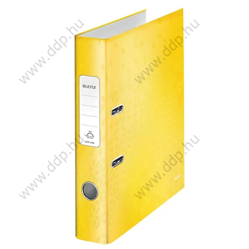 Iratrendező A/4 5cm Leitz WOW 180 fokban nyitható szerkezettel Sárga -10060016-