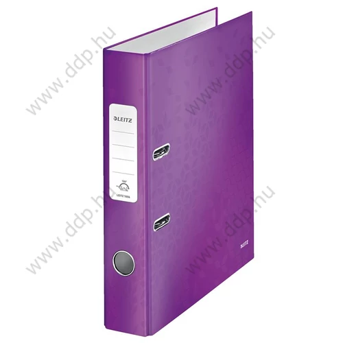 Iratrendező A/4 5cm Leitz WOW 180 fokban nyitható szerkezettel Lila -10060062-