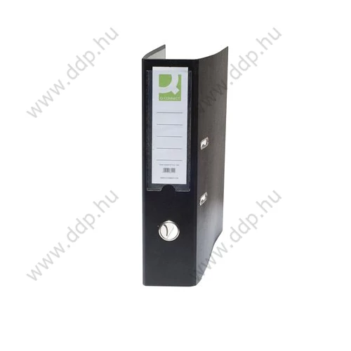 Iratrendező A/4 5cm fekete élvédő nélkül Q-CONNECT