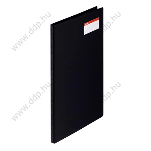 Villámzáras mappa A/4 PP Standard fekete ESSELTE -27347-
