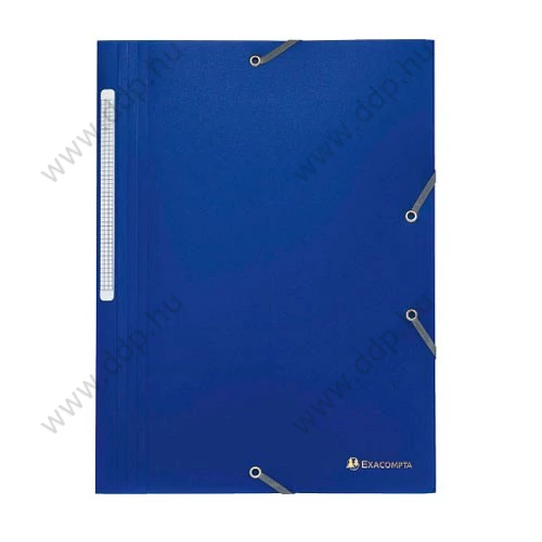Iratgyűjtő gumis A/4 PP Standard I109EX5590 kék EXACOMPTA mappa -P2110-0402-