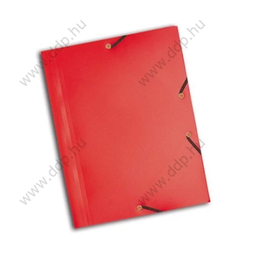 Iratgyűjtő gumis A/4 PP Standard I109EX5590 piros EXACOMPTA mappa -P2110-0404-
