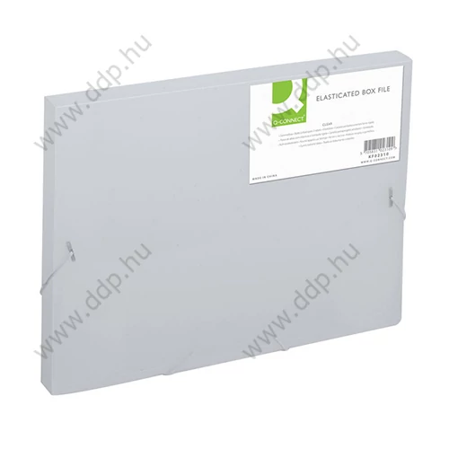 Iratgyűjtő gumis A/4 PP 25mm átlátszó mappa Q-CONNECT -KF02310-