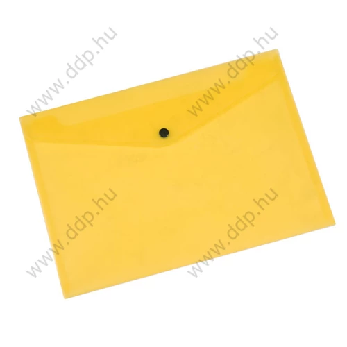 Iratgyűjtő tasak A/4 patentzáras sárga Q-CONNECT 237x333mm -KF03595-