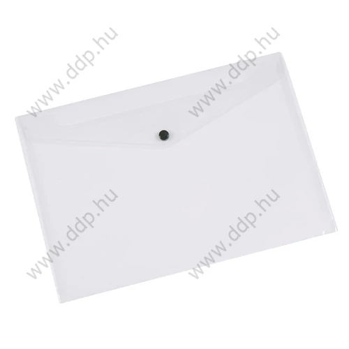Iratgyűjtő tasak A/4 patentzáras átlátszó Q-CONNECT 237x333mm -KF01244-
