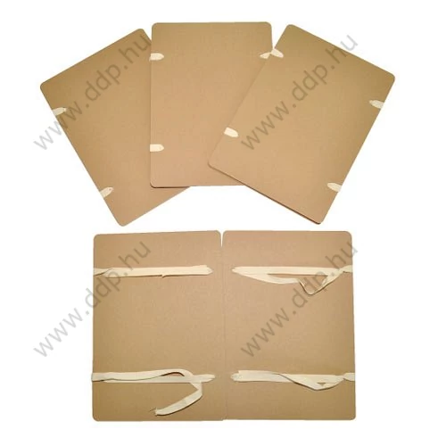 Irományfedél szalagos Recycling 1050g/m2 1m-es szalaggal