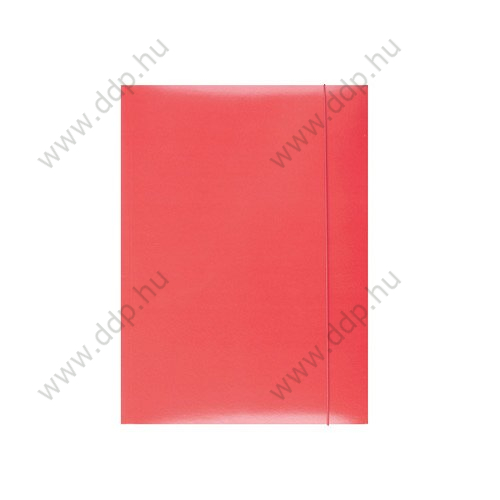 Iratgyűjtő gumismappa A/4 karton piros Q-CONNECT/OFFICE PRODUCTS -21191131-04/KF15648-