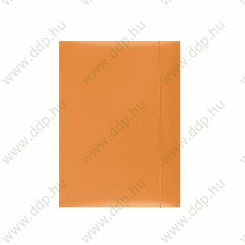 Iratgyűjtő gumismappa A/4 karton narancs Q-CONNECT/OFFICE PRODUCTS -21191131-07/KF15647-