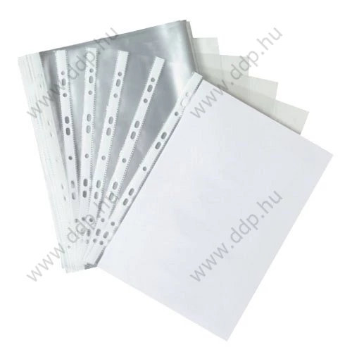 Genotherm A/4 lefűzhető narancsos 120micron tasak (Kiszerelés: 100db/csm) Q-CONNECT -11105327-000/KF00423-