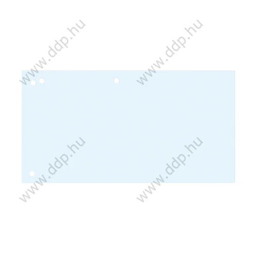 Elválasztócsík karton 190 gr DONAU fehér 235 x 105mm (Kiszerelés: 100db/csomag)