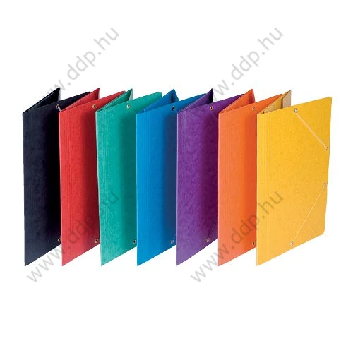 Iratgyűjtő gumis A/4 prespán DONAU lila -8643080-23PL-