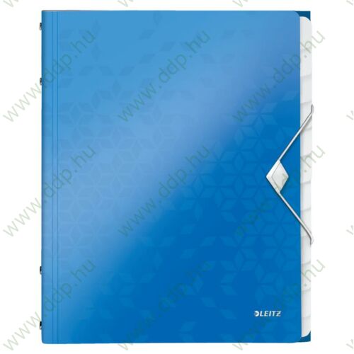 Rendezőmappa  12 részes  műanyag Leitz WOW kék -46340036-