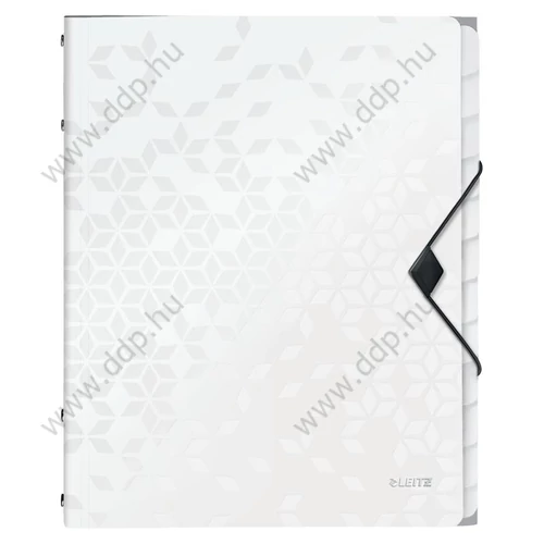 Rendezőmappa 12 részes műanyag Leitz WOW fehér -46340001-