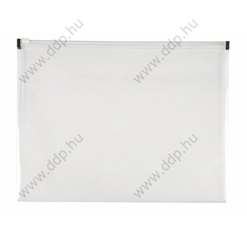 Iratgyűjtő tasak A/4 zipp átlátszó PVC Q-CONNECT -KF03668-