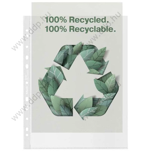 Genotherm A/4 lefűzhető Recycled MAXI narancsos PP 70micron (Kiszerelés: 100db/csm) ESSELTE -627494-