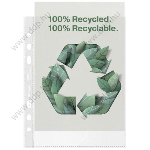 Genotherm A/5 lefűzhető Recycled narancsos PP 70micron (Kiszerelés: 100db/csm) ESSELTE -627495-