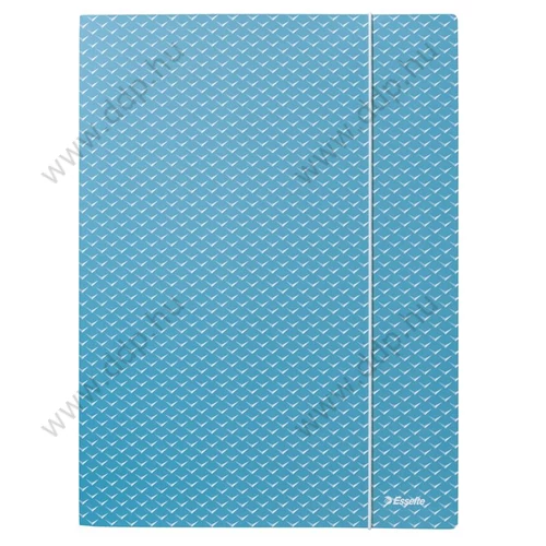 Iratgyűjtő gumis A/4 karton ESSELTE Colour'Breeze kék mappa 62849