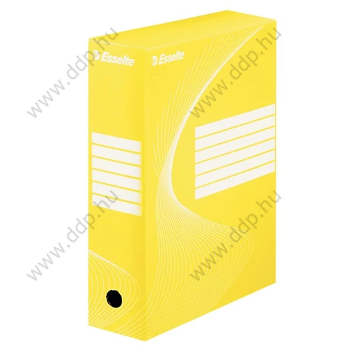 Archiváló doboz 100mm Esselte sárga -128423- 245x100x345mm