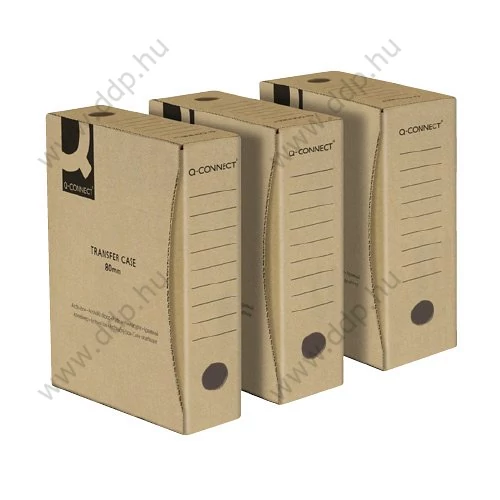 Archiváló doboz 80mm 80x339x298mm Q-CONNECT -KF15832-