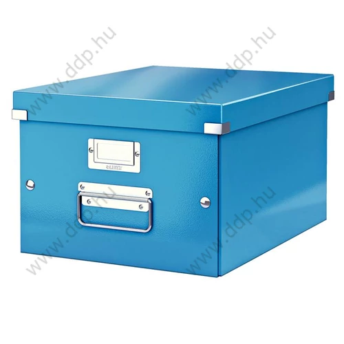 Tárolódoboz LEITZ CLICK-N-STORE A4 méretű kék -60440036-