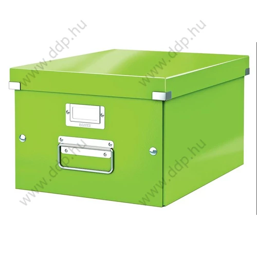 Tárolódoboz LEITZ CLICK-N-STORE A4 méretű zöld -60440064-