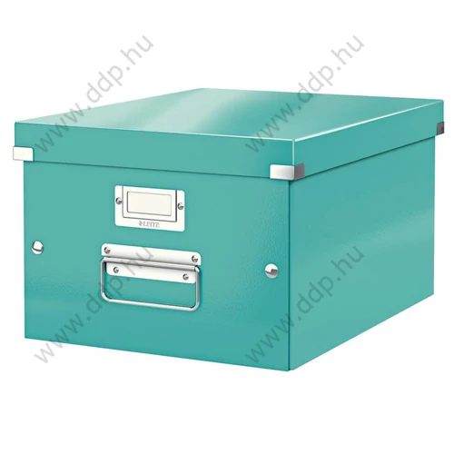 Tárolódoboz LEITZ CLICK-N-STORE A4 méretű jégkék -60440051-