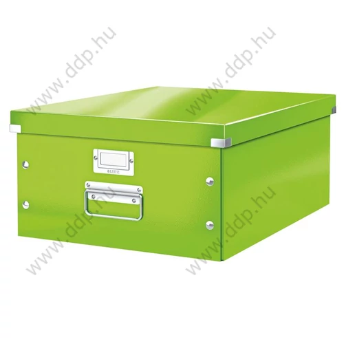 Tárolódoboz LEITZ CLICK-N-STORE A3 méretű zöld -60450064-