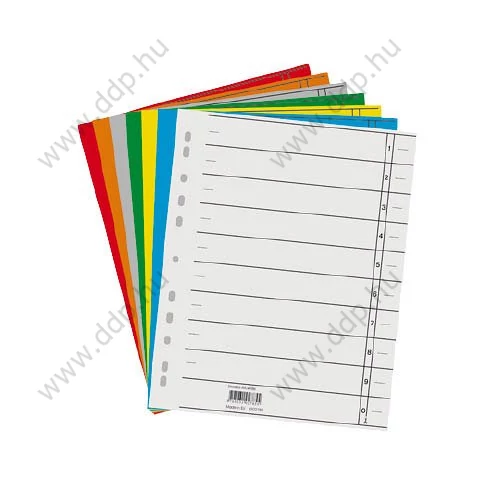 Elválasztólap A/4 karton szürke (Kiszerelés: 100db/csm) Q-CONNECT -9510908127 /KF02789-