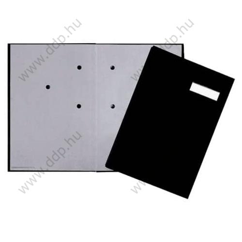 Aláírókönyv fekete Q-CONNECT -44051-04 / KF31014-
