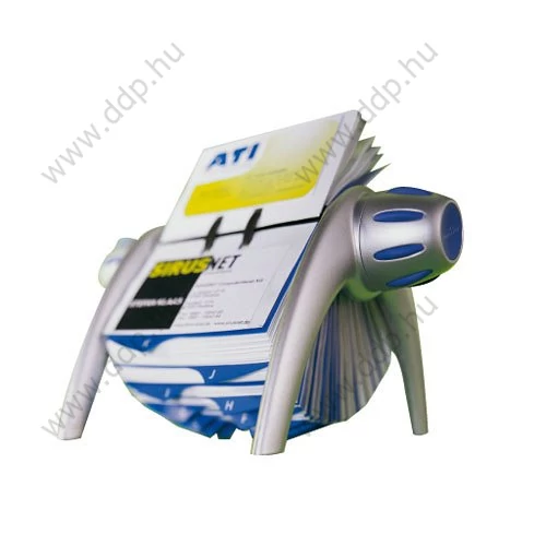 Névjegykártyatartó Durable Vegas Visifix Flip 400 kártyahely ezüst -241723/P4092-0490-