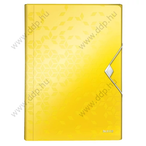 Irattartó harmonika LEITZ WOW PP, sárga -45890016-