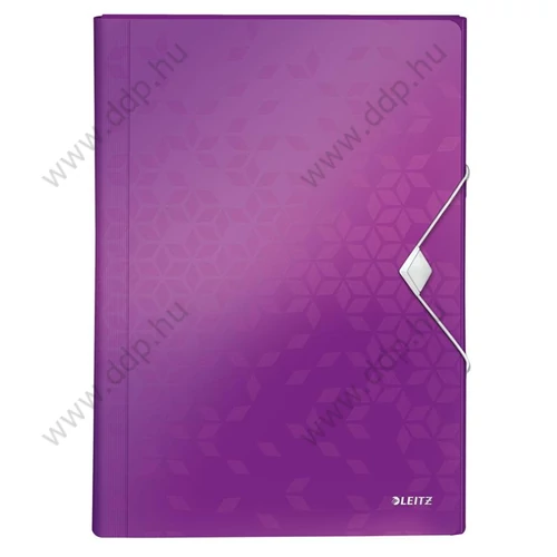 Irattartó harmonika LEITZ WOW PP, lila -45890062-
