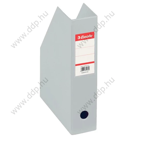 Iratpapucs PVC Esselte összehajtható 72mm szürke -56008-