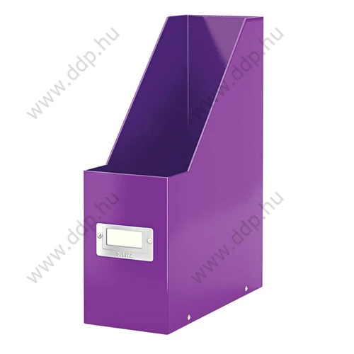Iratpapucs CLICK-N-STORE lakkfényű lila LEITZ -60470062-