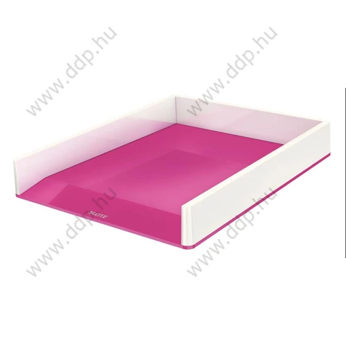Irattálca LEITZ WOW kettős színhatású rózsaszín -53611023-