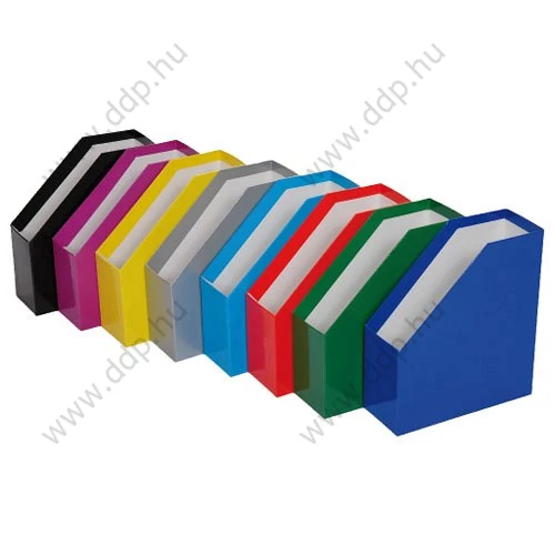 Iratpapucs karton Extra (fóliás) kék Q-CONNECT -60911-